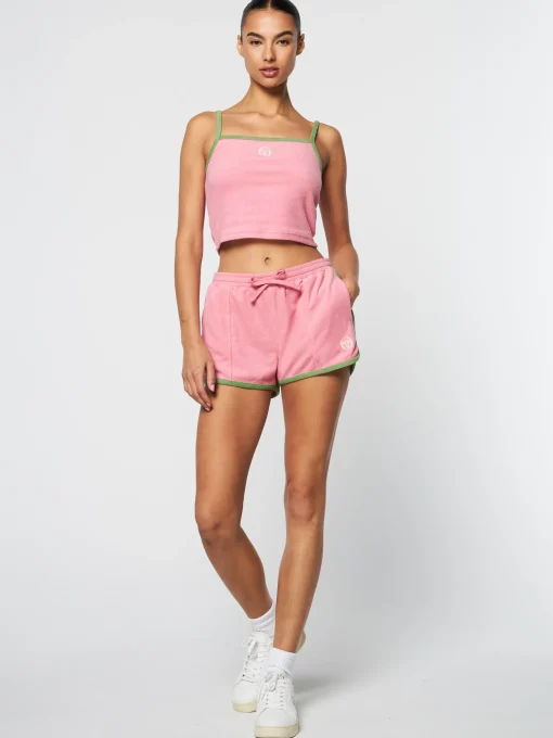 Sergio Tacchini Laura High Waist Short- WILD ROSE Discount