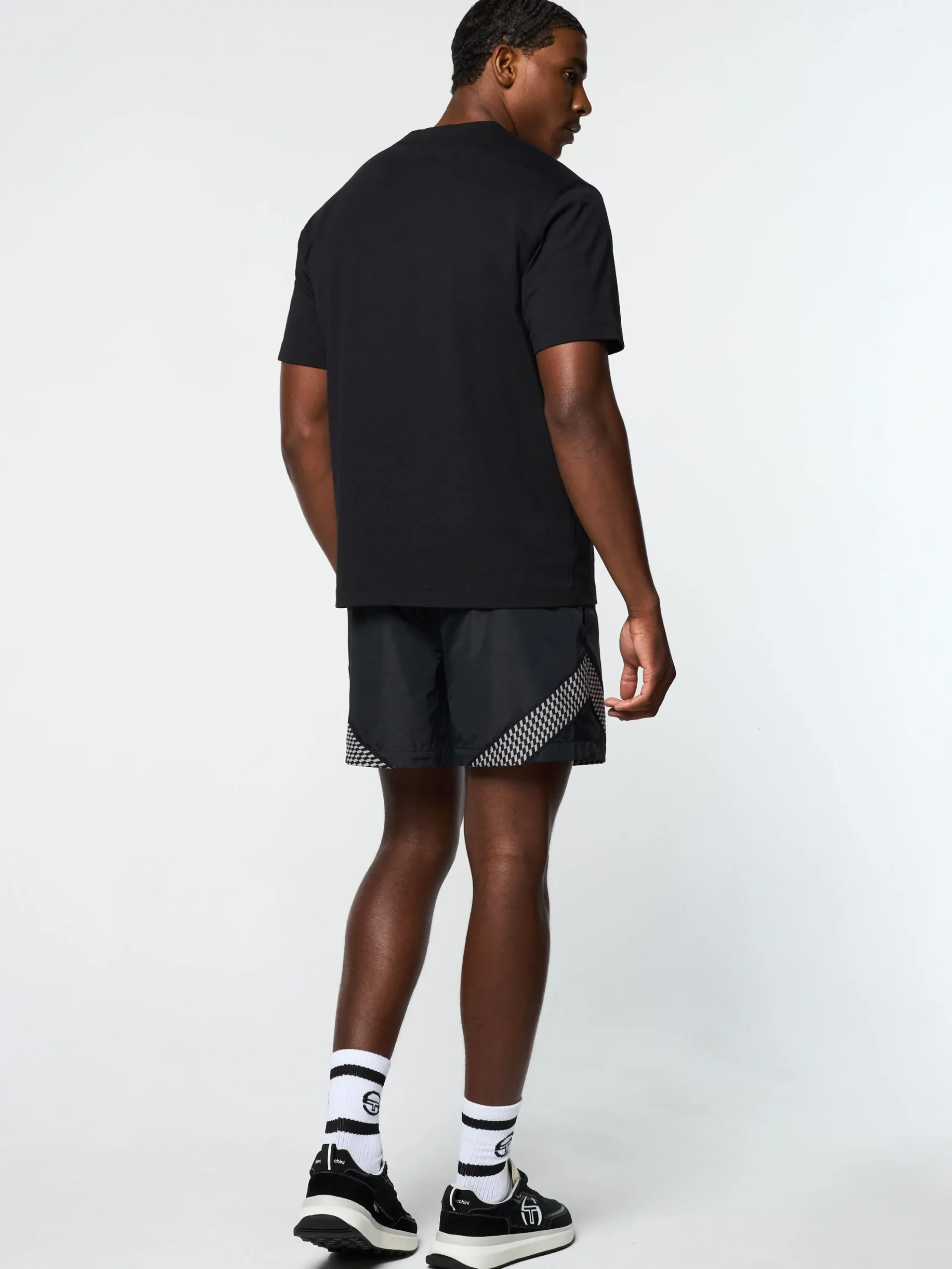 Sergio Tacchini Lecce T-Shirt- BLACK BEAUTY Fashion