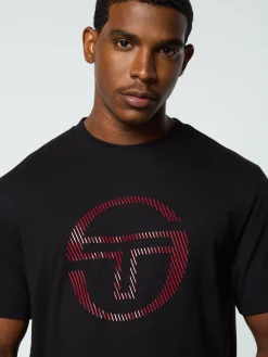 Sergio Tacchini Lecce T-Shirt- BLACK BEAUTY Fashion