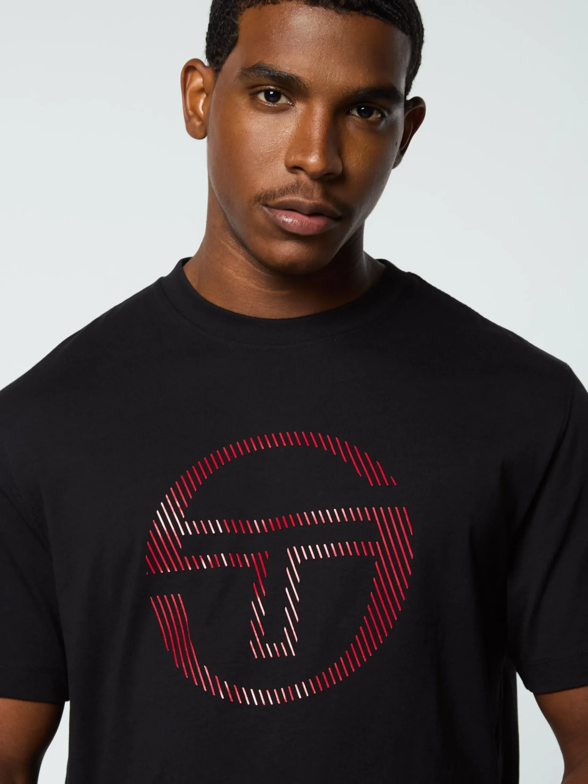 Sergio Tacchini Lecce T-Shirt- BLACK BEAUTY Fashion