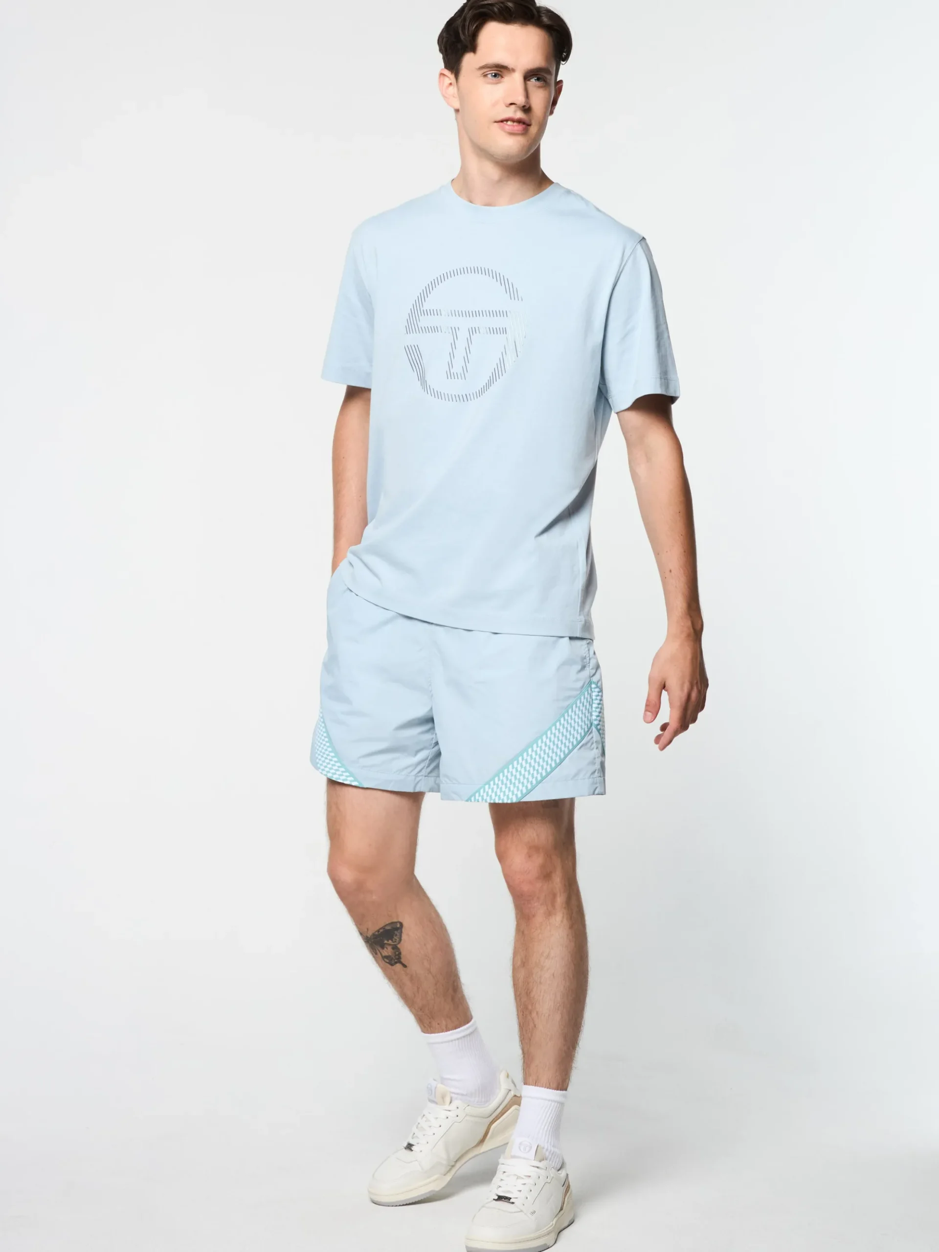 Sergio Tacchini Lecce T-Shirt- CELESTIAL BLUE Outlet