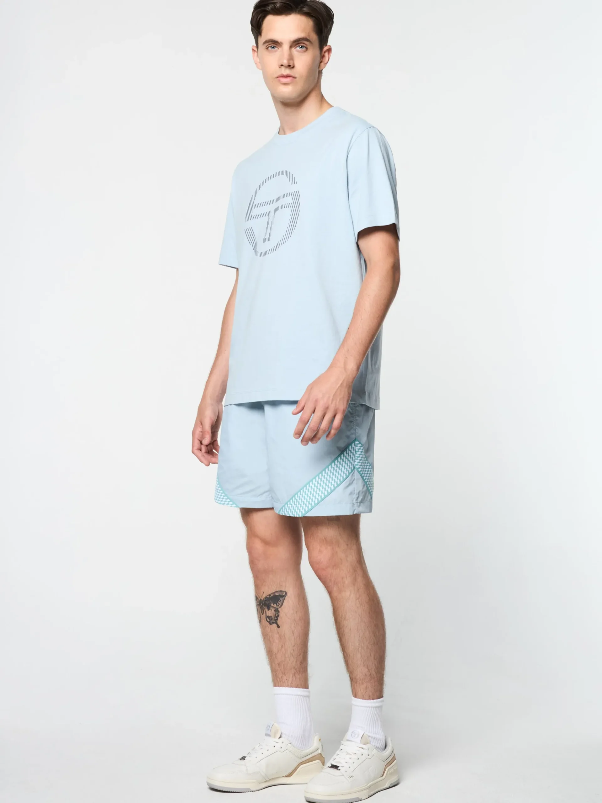 Sergio Tacchini Lecce T-Shirt- CELESTIAL BLUE Outlet