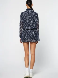 Sergio Tacchini Lesi Mesh Jacket- MARITIME BLUE New