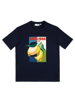 Sergio Tacchini Limone T-Shirt- MARITIME BLUE Discount