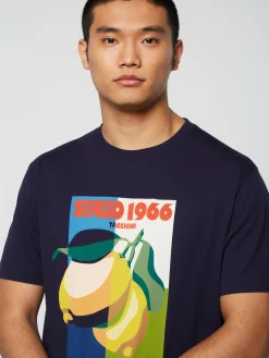 Sergio Tacchini Limone T-Shirt- MARITIME BLUE Discount
