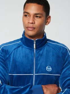 Sergio Tacchini Lioni Velour Track Jacket Archivio- LIMOGES Sale