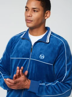 Sergio Tacchini Lioni Velour Track Jacket Archivio- LIMOGES Sale