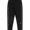 Sergio Tacchini Lioni Velour Track Pant- BLACK BEAUTY New