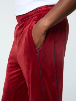Sergio Tacchini Lioni Velour Track Pant- SUN DRIED TOMATO Hot