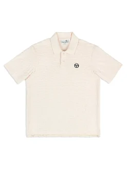Sergio Tacchini Livata Monogram Polo- GARDENIA Best