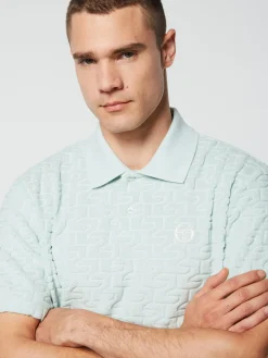 Sergio Tacchini Livata Monogram Polo- SURF SPRAY Best