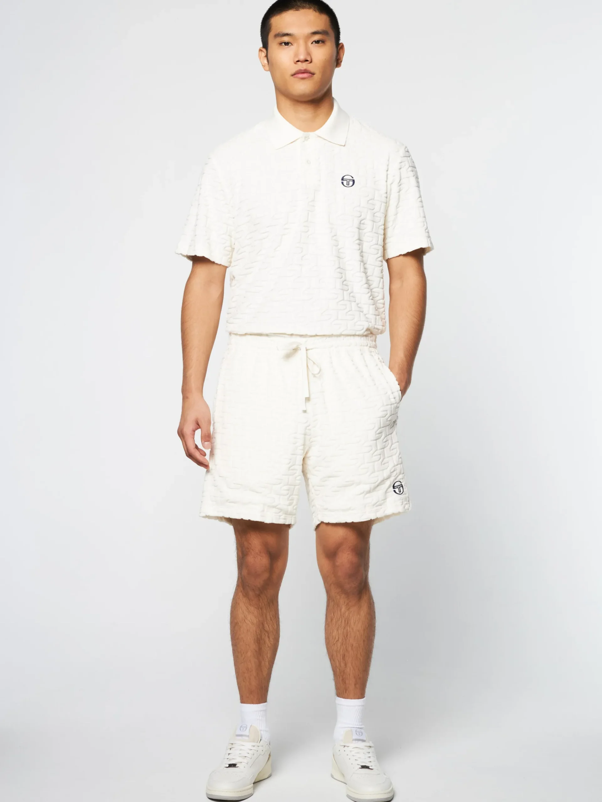 Sergio Tacchini Livata Monogram Short- GARDENIA Hot