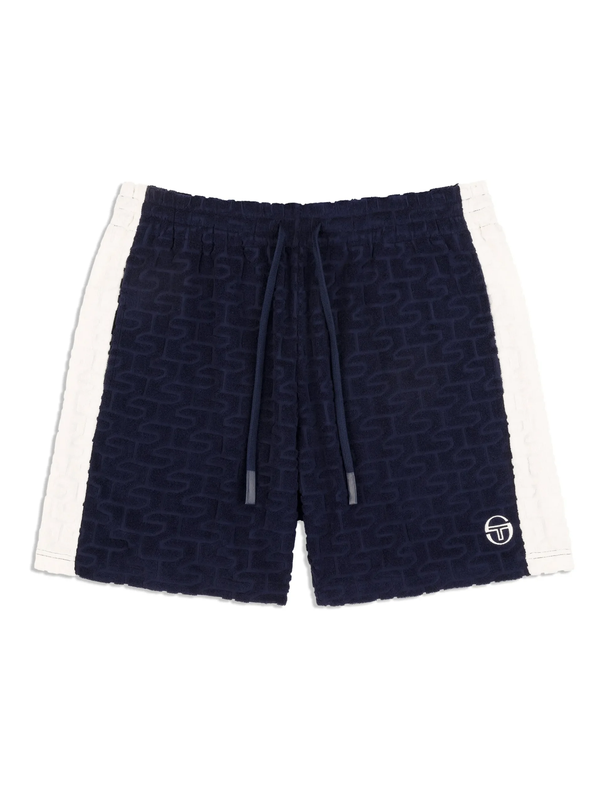 Sergio Tacchini Livata Monogram Short- MARITIME BLUE Fashion