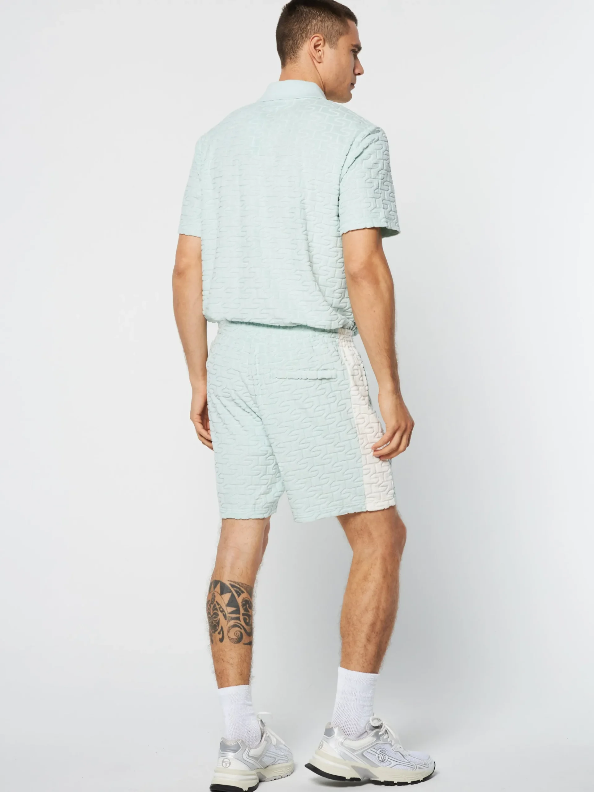 Sergio Tacchini Livata Monogram Short- SURF SPRAY Online