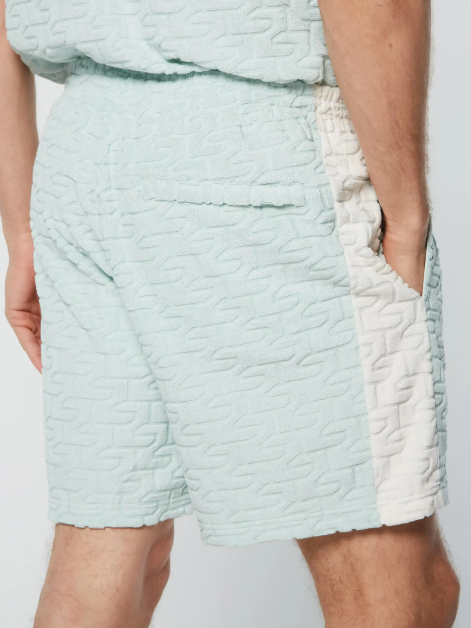 Sergio Tacchini Livata Monogram Short- SURF SPRAY Online