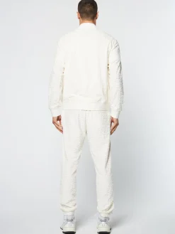 Sergio Tacchini Livata Monogram Track Jacket- GARDENIA New