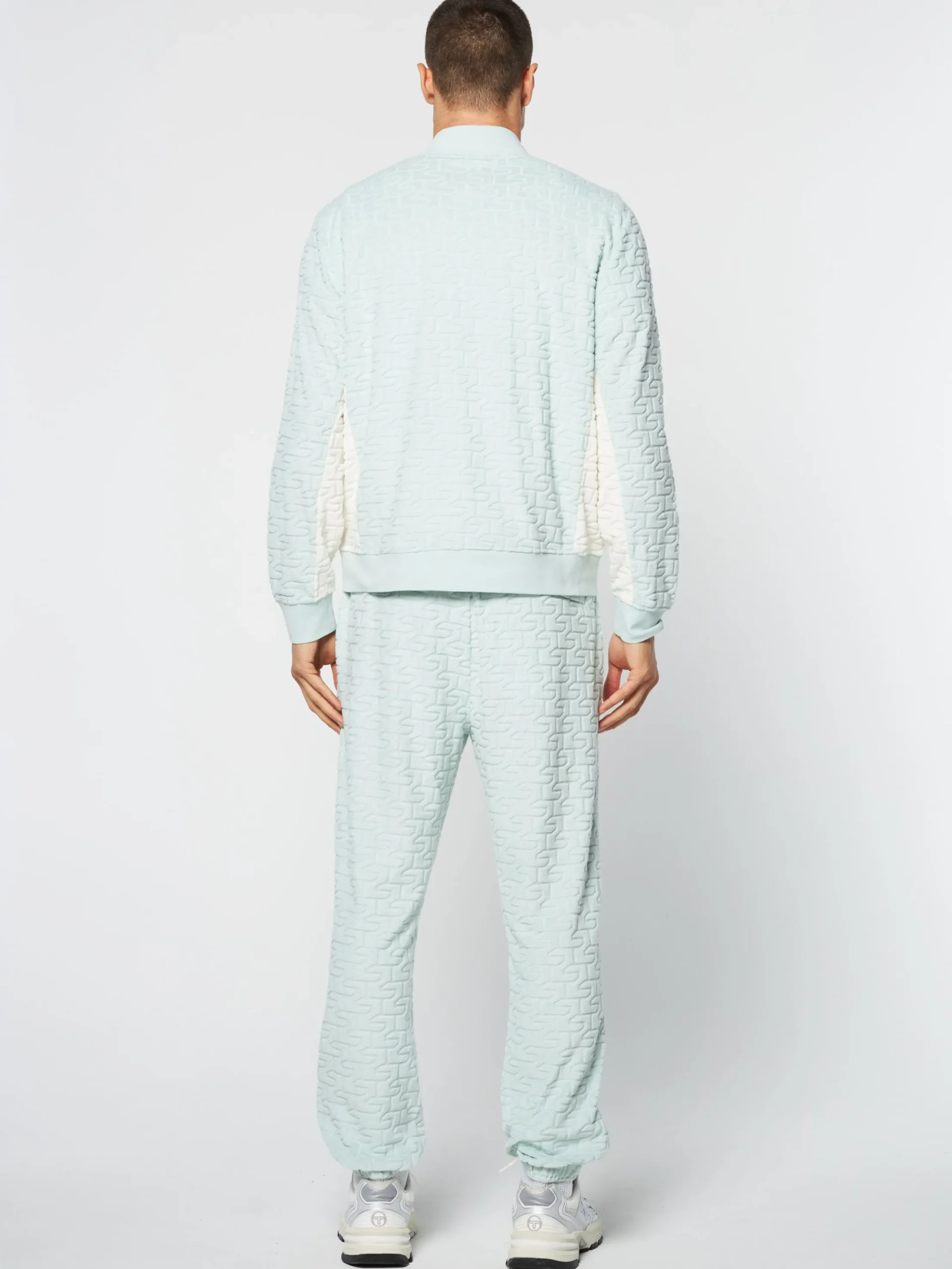 Sergio Tacchini Livata Monogram Track Jacket- SURF SPRAY Outlet