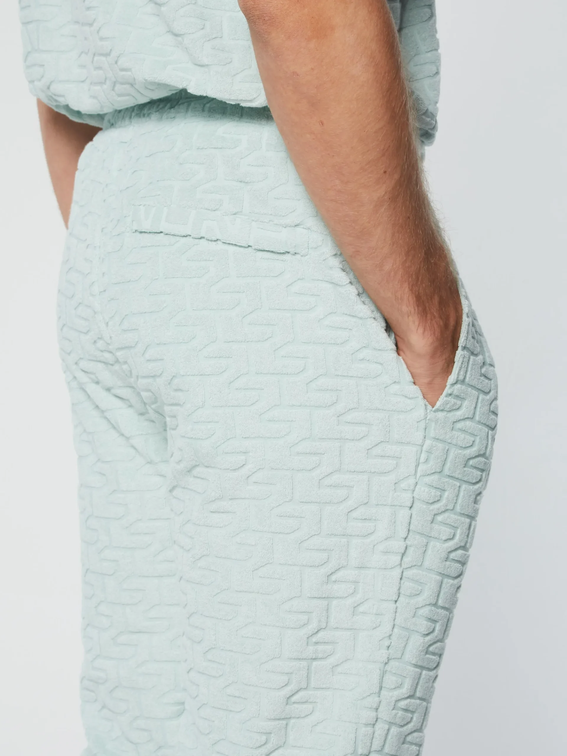 Sergio Tacchini Livata Monogram Track Pant- SURF SPRAY Best