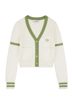 Sergio Tacchini Lucia Knit Cardigan- GARDENIA Discount