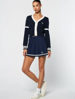 Sergio Tacchini Lucia Knit Cardigan- MARITIME BLUE Fashion