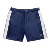 Sergio Tacchini Maglia Velour Short- MARITIME BLUE Sale