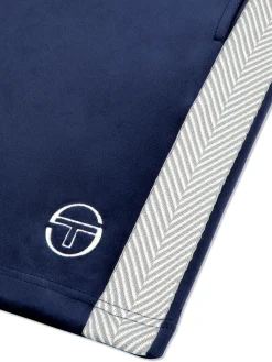 Sergio Tacchini Maglia Velour Short- MARITIME BLUE Sale