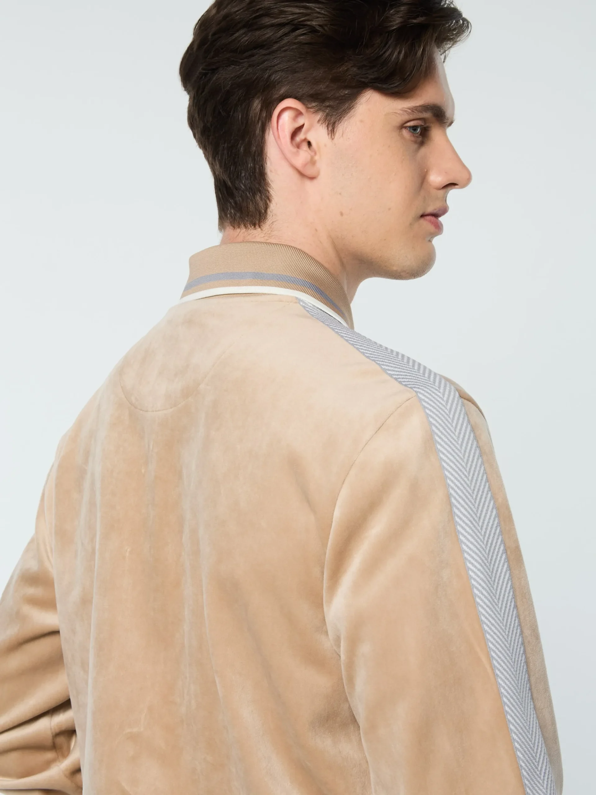 Sergio Tacchini Maglia Velour Track Jacket- HUMUS Best