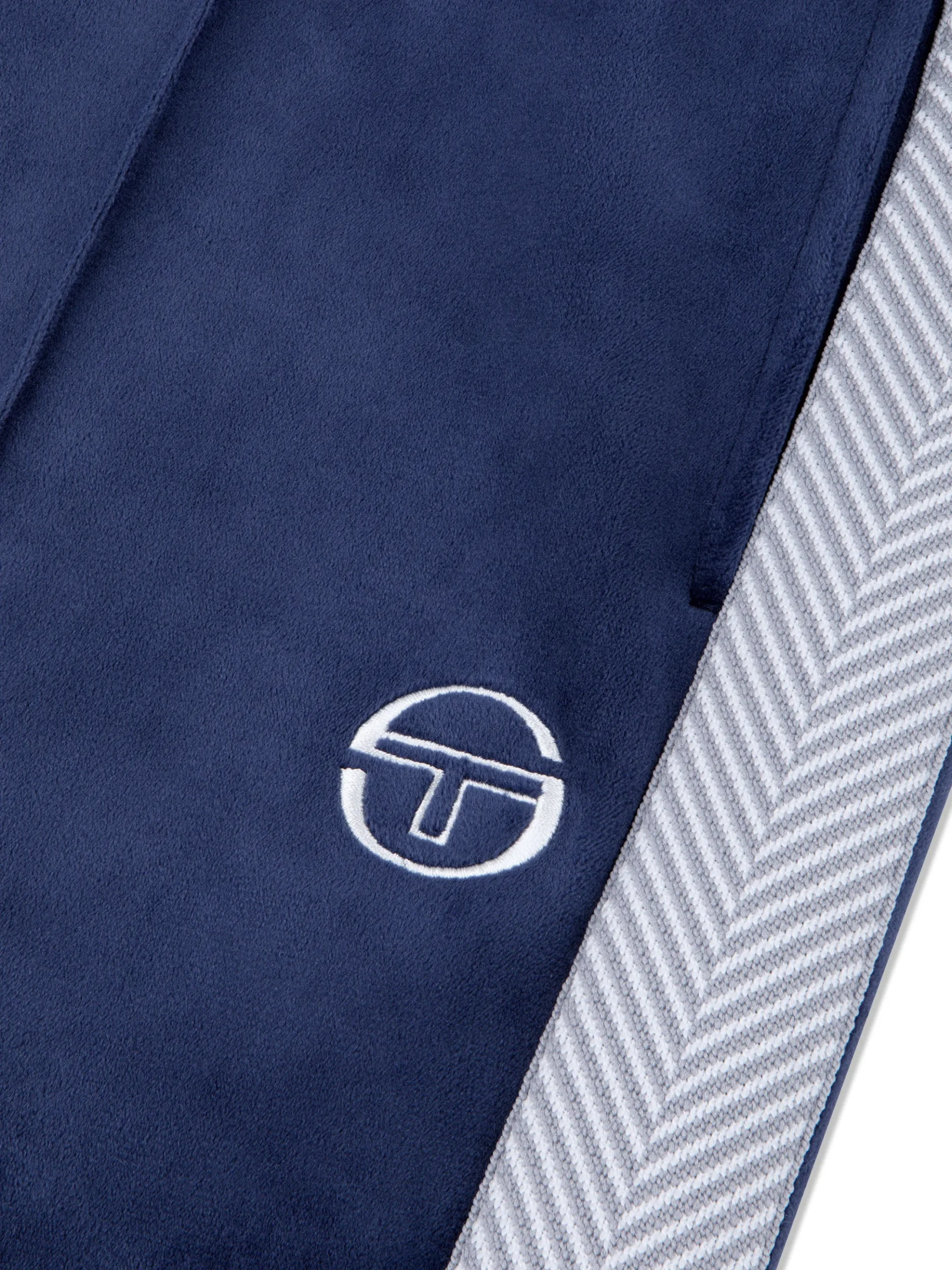 Sergio Tacchini Maglia Velour Track Pant- MARITIME BLUE Outlet