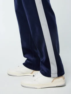 Sergio Tacchini Maglia Velour Track Pant- MARITIME BLUE Outlet