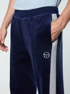 Sergio Tacchini Maglia Velour Track Pant- MARITIME BLUE Outlet