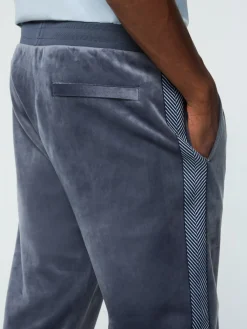 Sergio Tacchini Maglia Velour Track Pant- GRISAILLE Hot