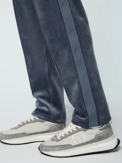 Sergio Tacchini Maglia Velour Track Pant- GRISAILLE Hot