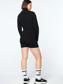 Sergio Tacchini Magreta Biker Short- BLACK BEAUTY Best