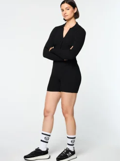 Sergio Tacchini Magreta Rib Cardigan- BLACK BEAUTY Hot