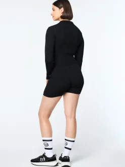 Sergio Tacchini Magreta Rib Cardigan- BLACK BEAUTY Hot