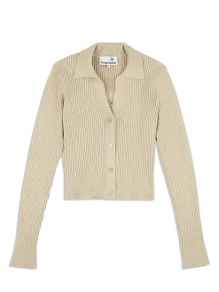 Sergio Tacchini Magreta Rib Cardigan- HUMUS Online