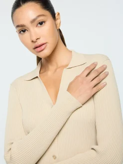 Sergio Tacchini Magreta Rib Cardigan- HUMUS Online