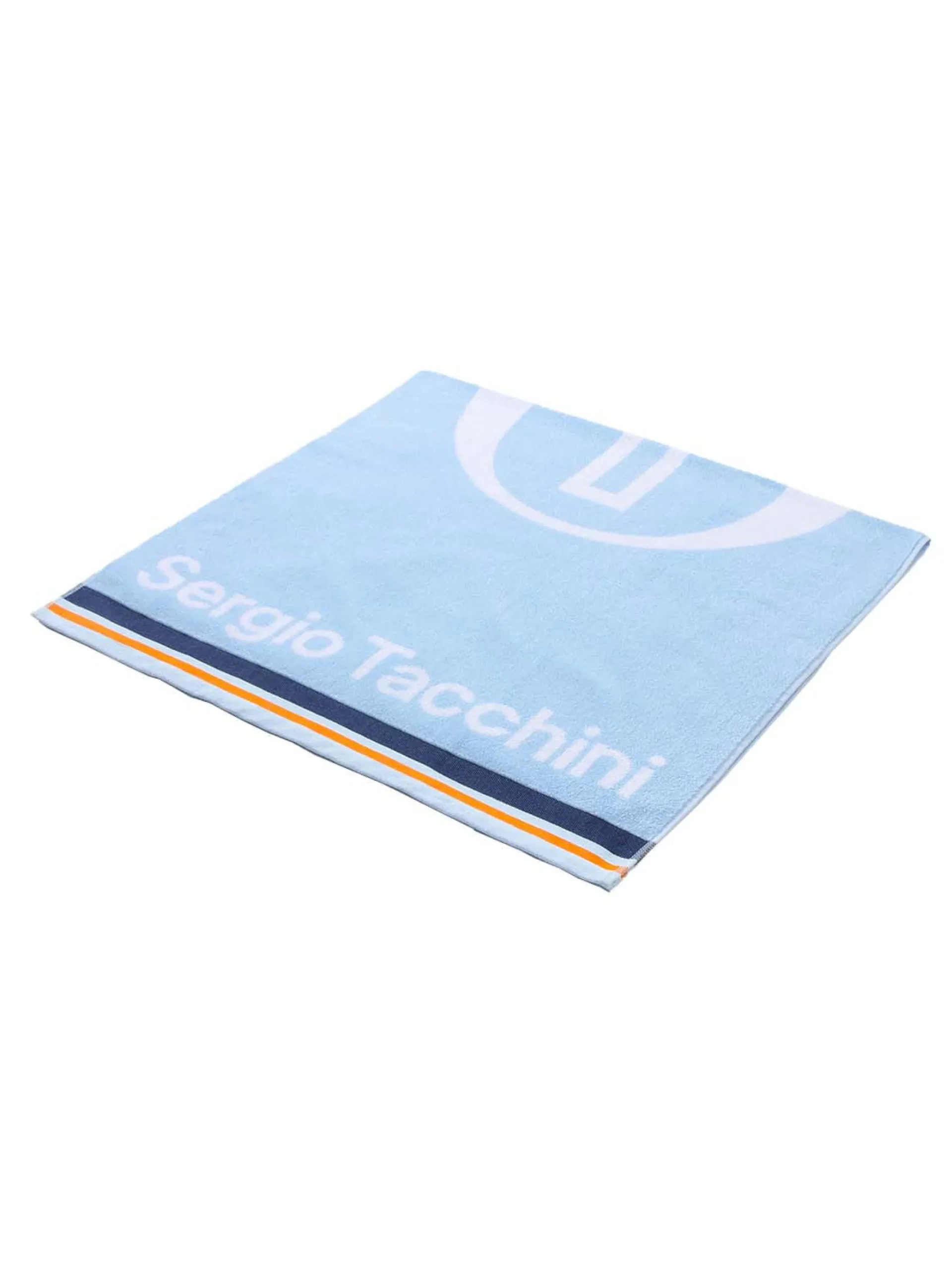 Sergio Tacchini MC Staff Full-Size Towel- LIGHT BLUE Online