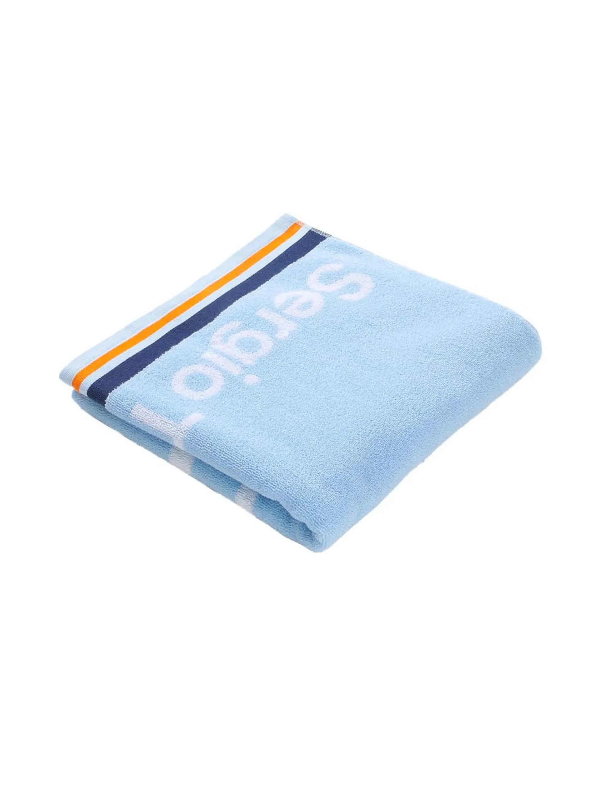 Sergio Tacchini MC Staff Full-Size Towel- LIGHT BLUE Online