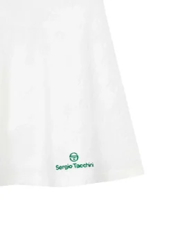 Sergio Tacchini MC Terry Flare Skirt- OFF WHITE Hot