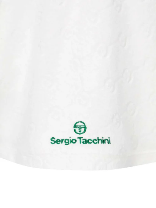 Sergio Tacchini MC Terry Flare Skirt- OFF WHITE Hot