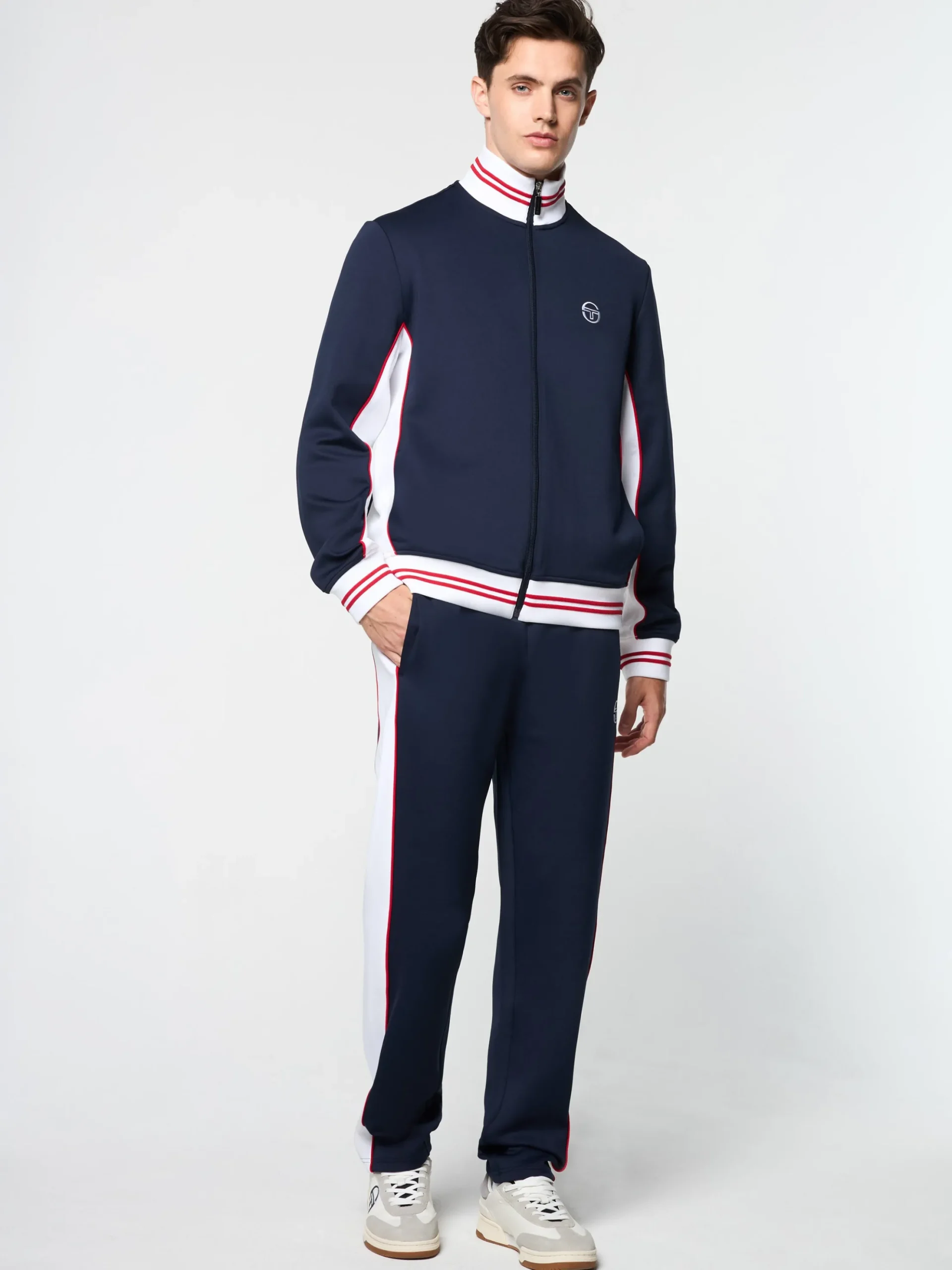 Sergio Tacchini Melfi Diver Track Jacket- MARITIME BLUE Online