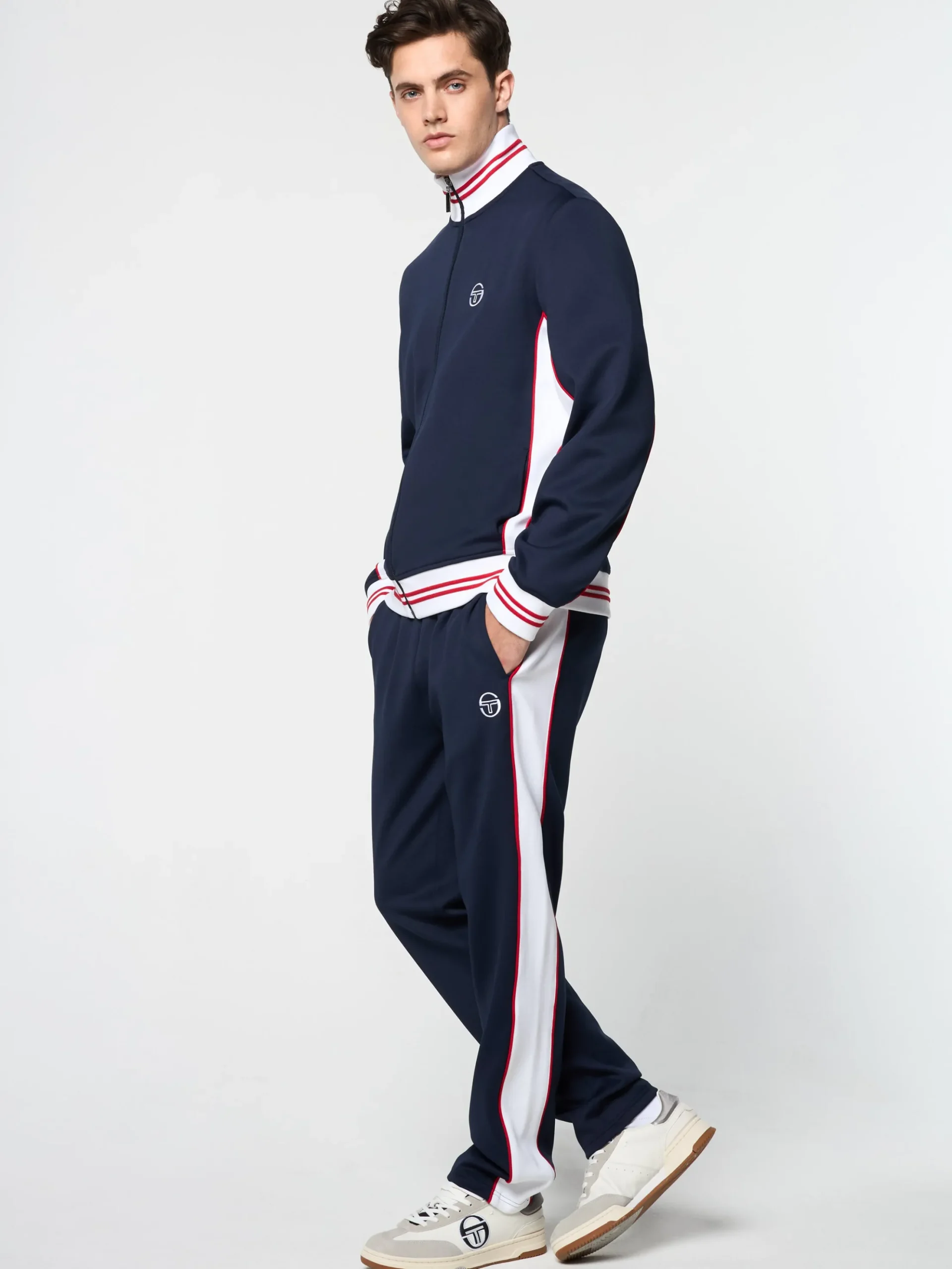 Sergio Tacchini Melfi Diver Track Jacket- MARITIME BLUE Online