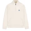 Sergio Tacchini Mezza Half Zip- GARDENIA Sale