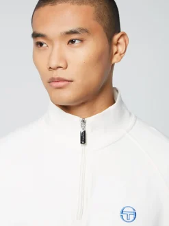 Sergio Tacchini Mezza Half Zip- GARDENIA Sale