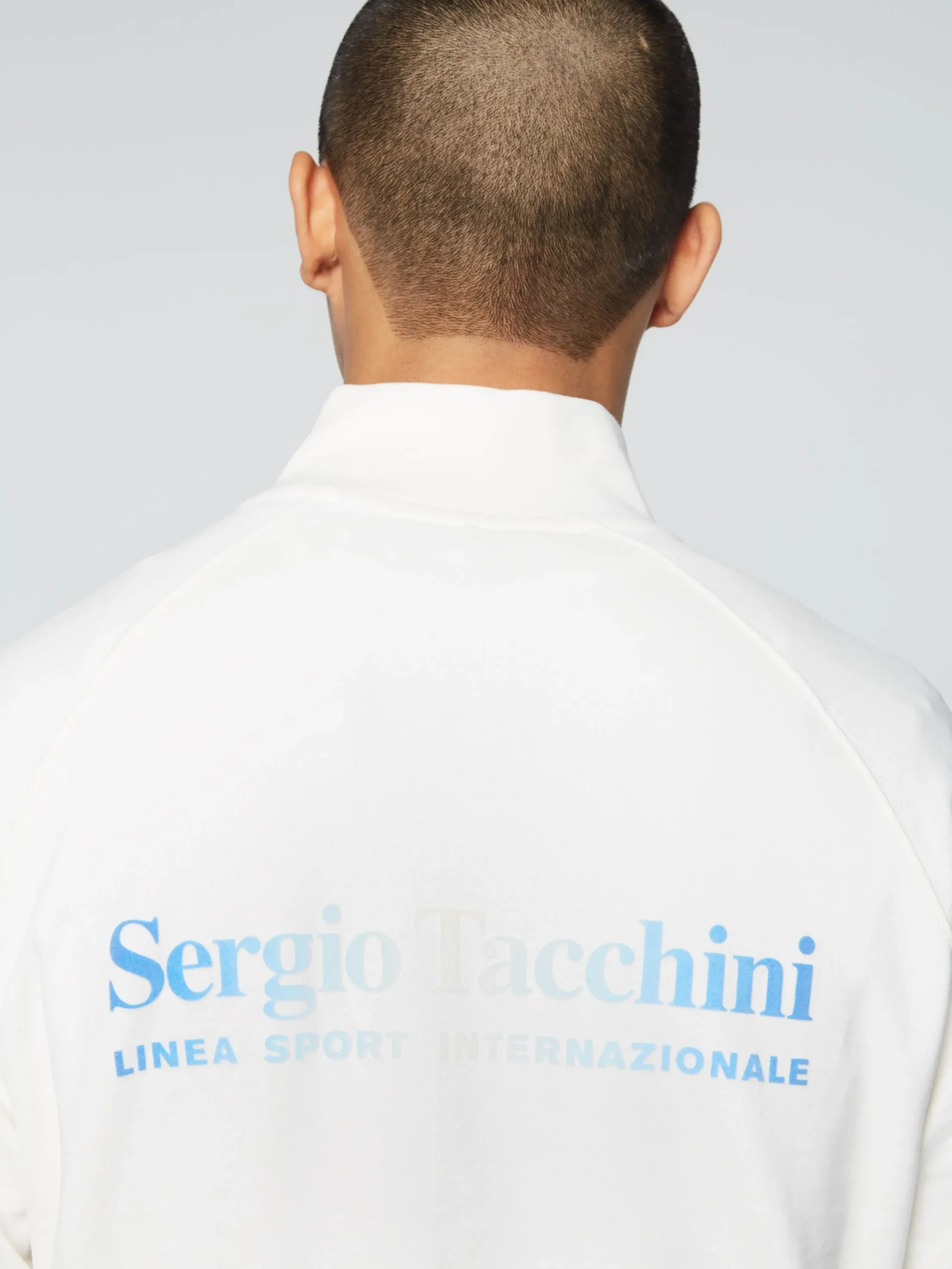 Sergio Tacchini Mezza Half Zip- GARDENIA Sale