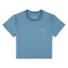 Sergio Tacchini Mirano Fitted Crop Top- CORONET BLUE Sale