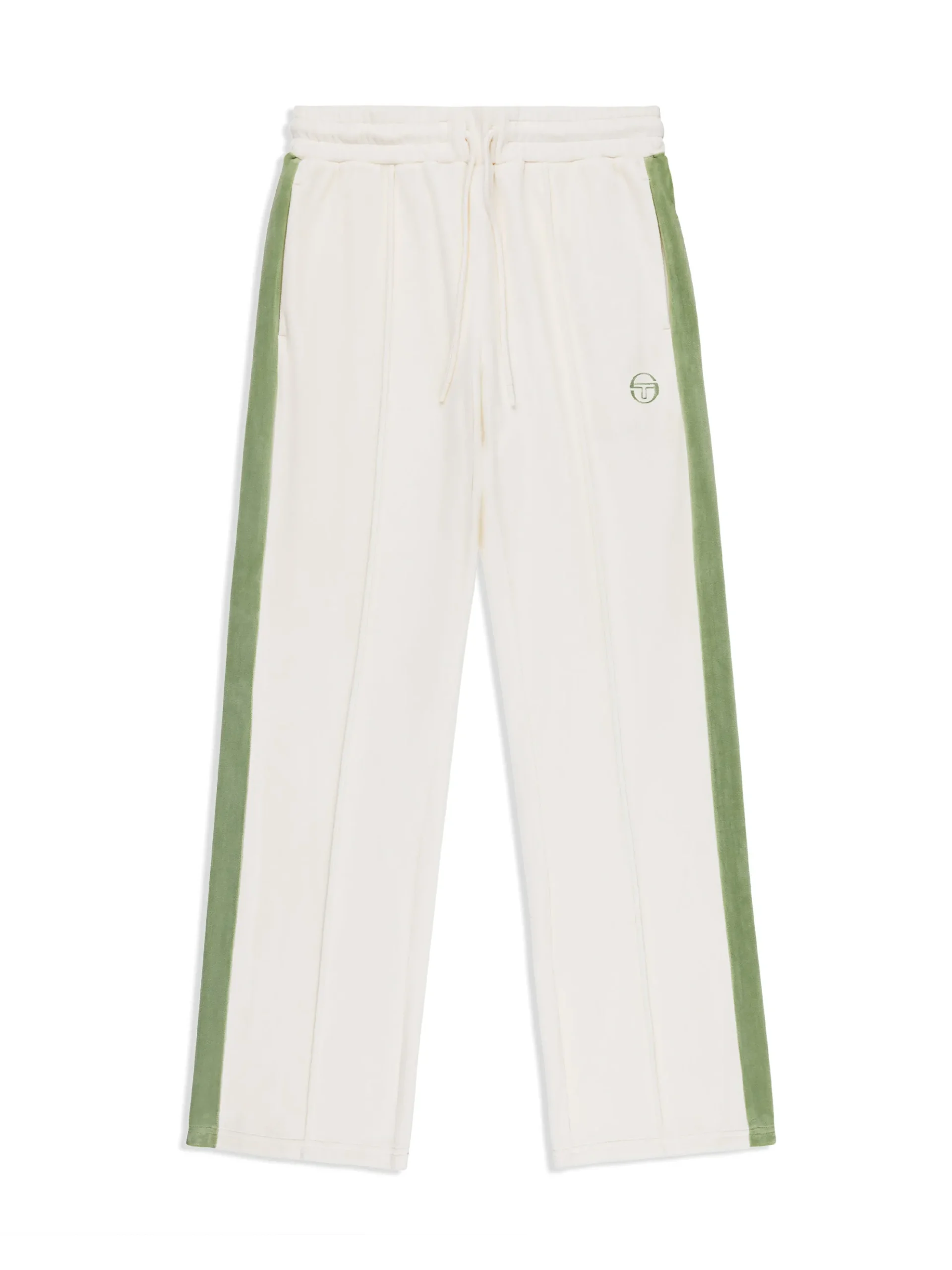 Sergio Tacchini Miss Carlotta Velour Track Pant- GARDENIA Discount