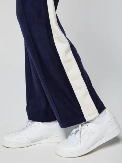 Sergio Tacchini Miss Carlotta Velour Track Pant- MARITIME BLUE Sale