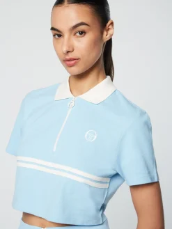 Sergio Tacchini Miss Supermac Polo- CLEAR SKY Clearance